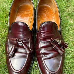 Alan Mcafee of London Vintage Burgandy Tassel Loaf